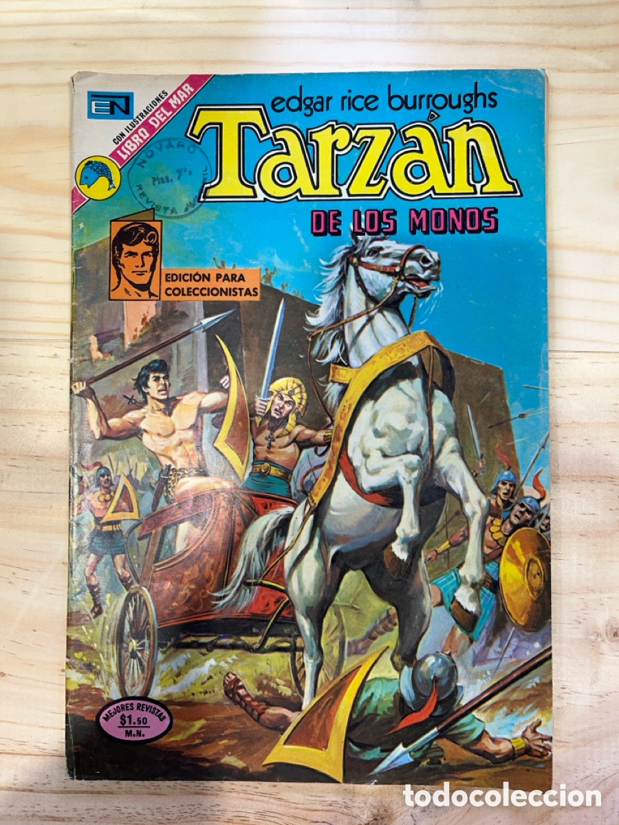 Tebeos: TARZAN DE LOS MONOS, N&Uacute;MERO 341, (EDITORIAL NOVARO) - Foto 1