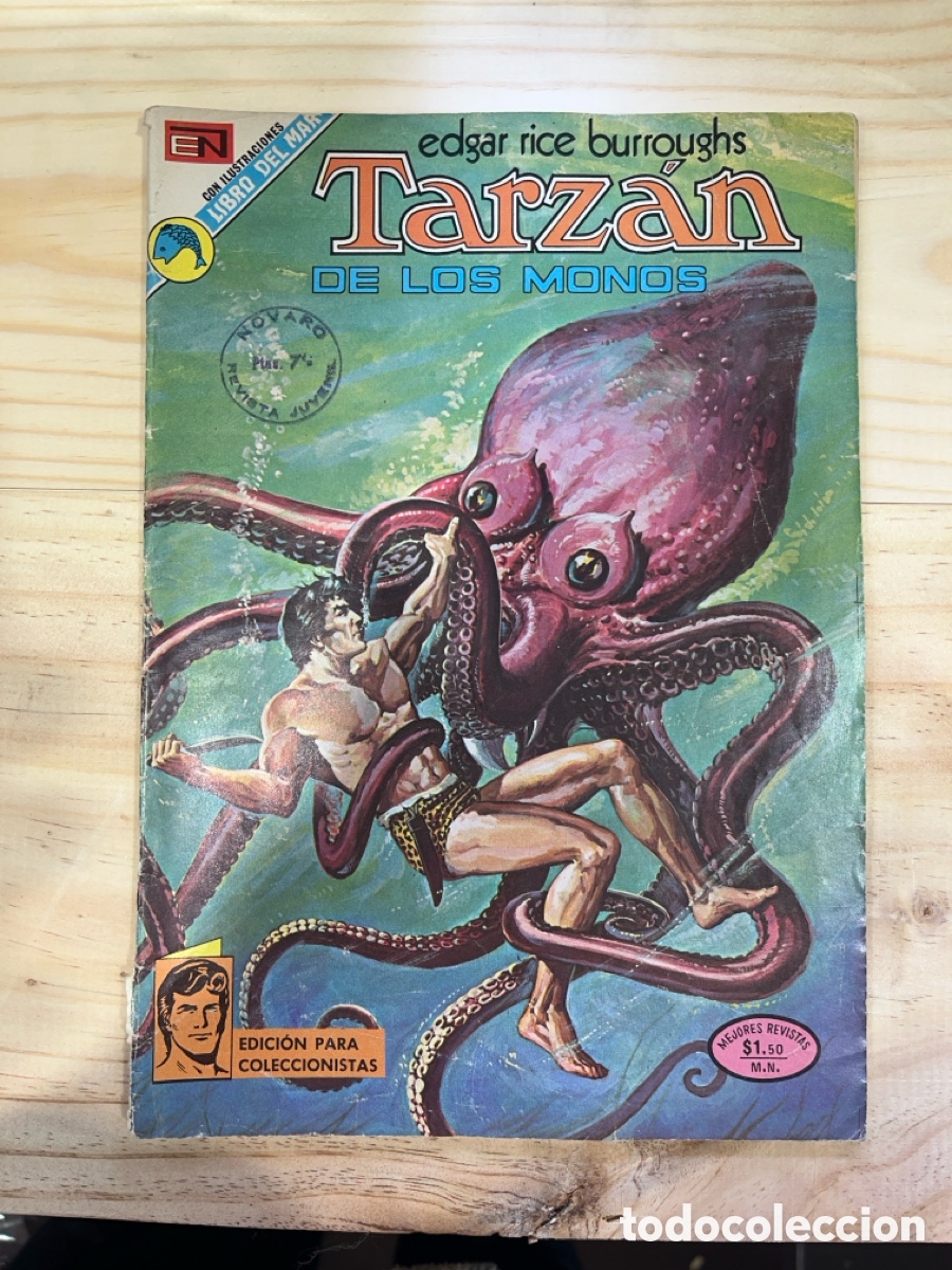 Tebeos: TARZAN DE LOS MONOS, N&Uacute;MERO 352, (EDITORIAL NOVARO) - Foto 1