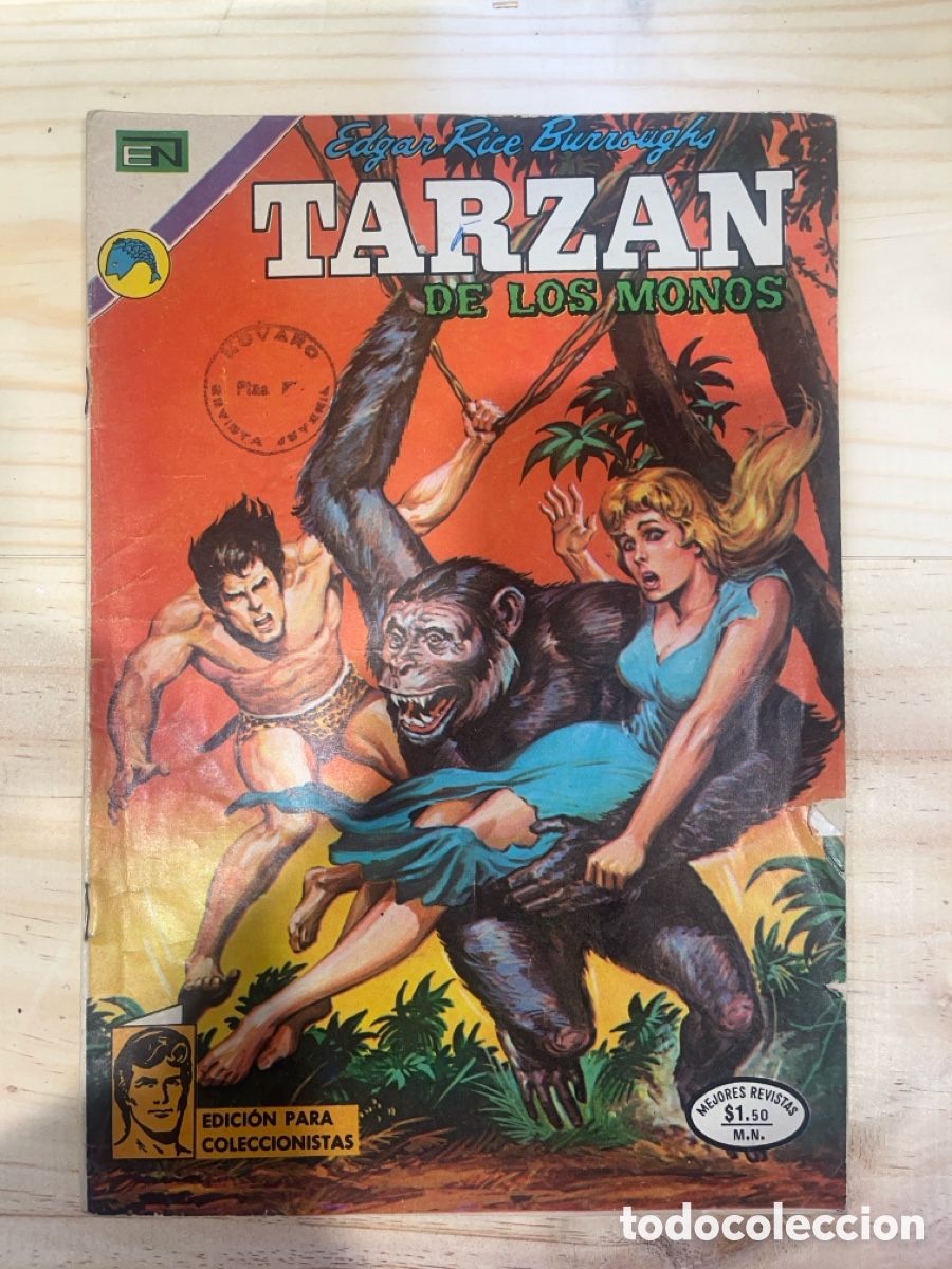 Tebeos: TARZAN DE LOS MONOS, N&Uacute;MERO 325, (EDITORIAL NOVARO) - Foto 1