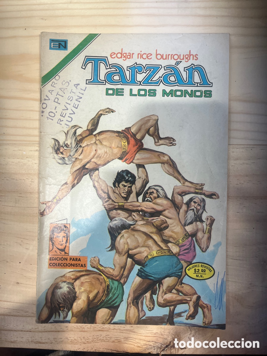 Tebeos: TARZAN DE LOS MONOS, N&Uacute;MERO 384, (EDITORIAL NOVARO) - Foto 1