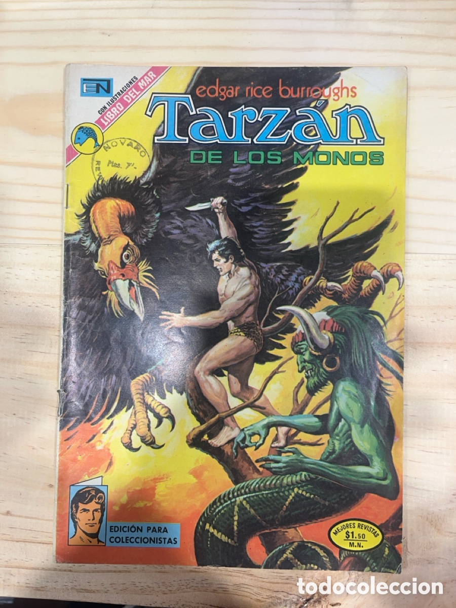 Tebeos: TARZAN DE LOS MONOS, N&Uacute;MERO 344, (EDITORIAL NOVARO) - Foto 1