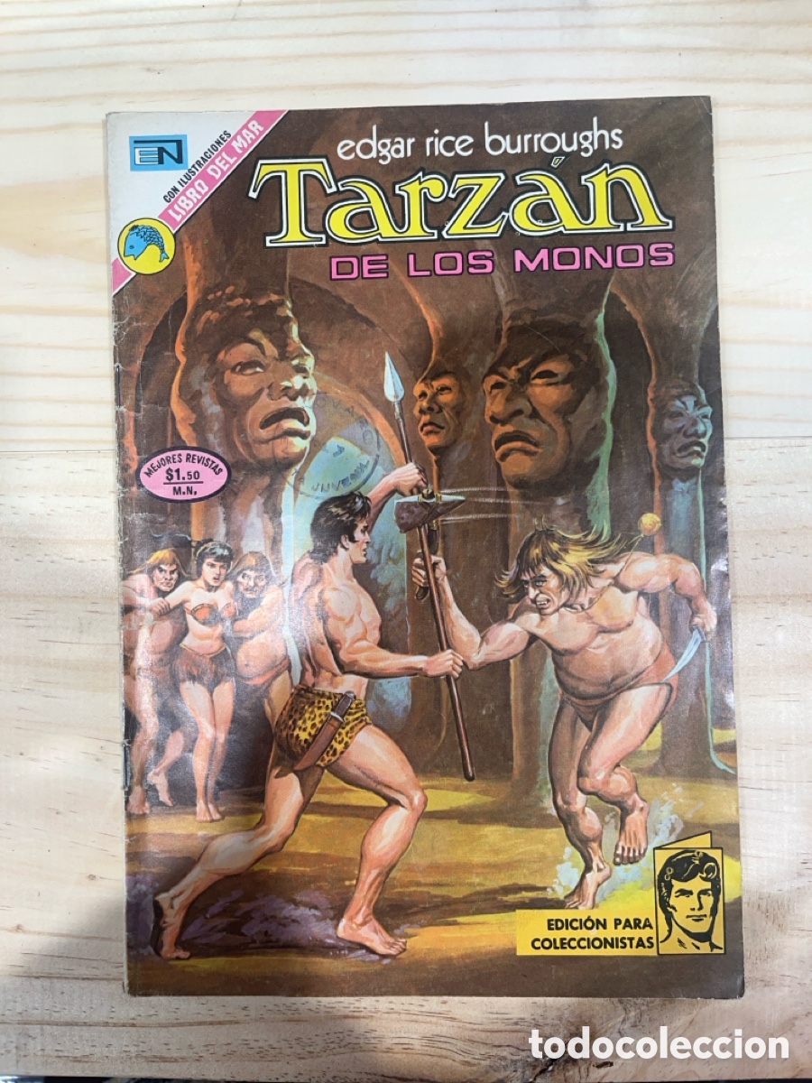 Tebeos: TARZAN DE LOS MONOS, N&Uacute;MERO 345, (EDITORIAL NOVARO) - Foto 1