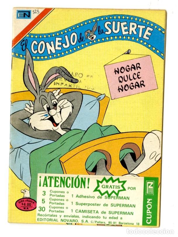 Tebeos: El Conejo de la Suerte n.523 - Novaro (B28) - Foto 1