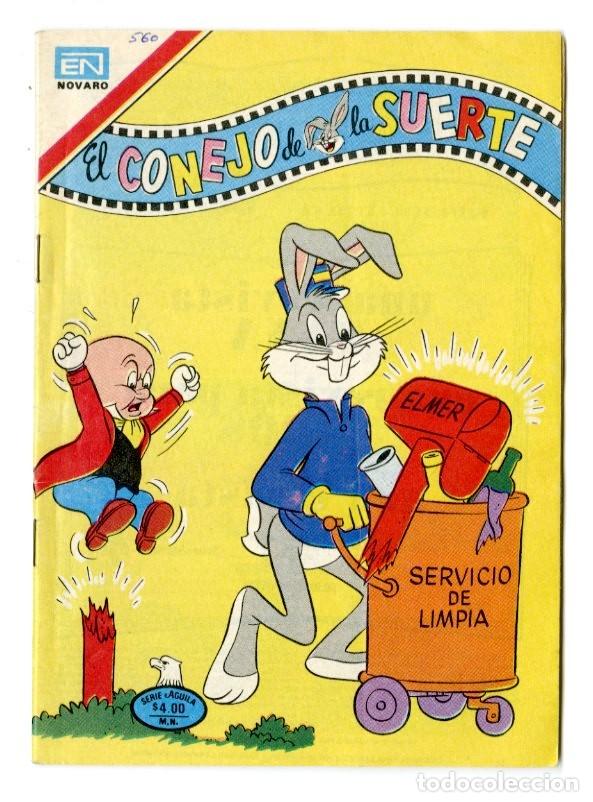 Tebeos: El Conejo de la Suerte n.560 - Novaro (B28) - Foto 1