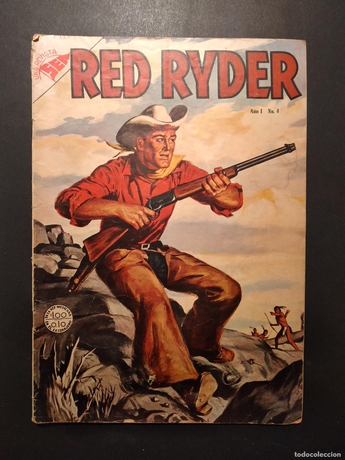 Tebeos: RED RYDER COMIC NOVARO N&ordm; 4 1955 - Foto 1