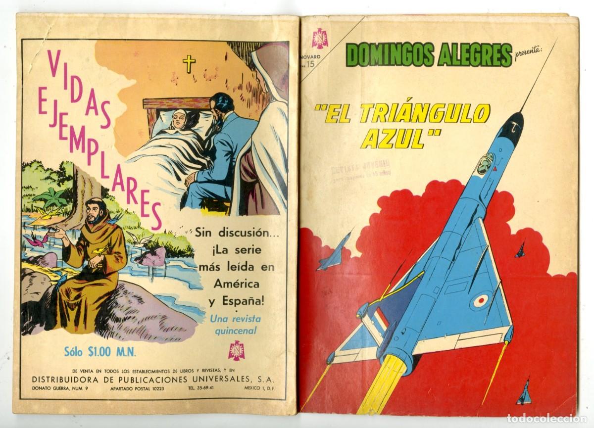 Tebeos: Domingos Alegres - El Tri&aacute;ngulo Azul a&ntilde;o XI num. Extraordinario a&ntilde;o 1964 - Foto 1