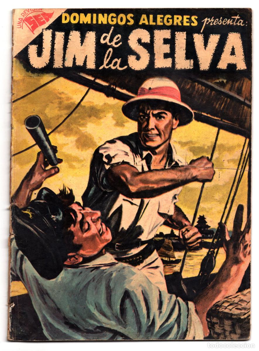 Tebeos: DOMINGOS ALEGRES PRESENTA. A JIM DE LA SELVA. N&ordm; 59. NOVARO. - Foto 1