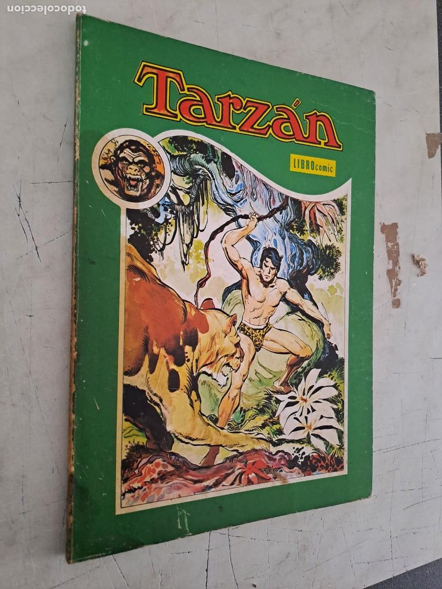 Tebeos: Libro comic Tarz&aacute;n XV Novaro en buen estado - Foto 1
