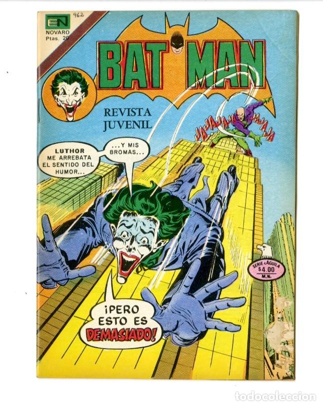 Tebeos: Batman n.962 - Novaro (B31) - Foto 1
