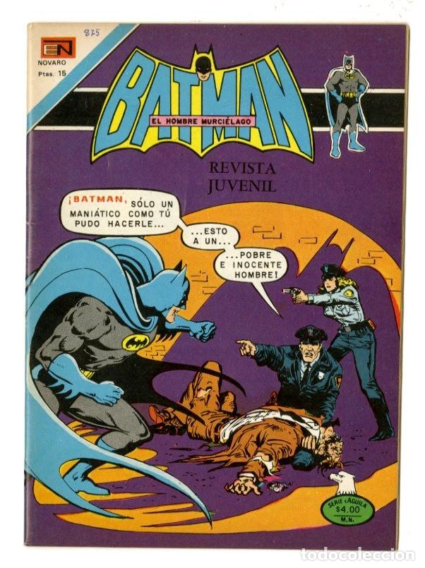 Tebeos: Batman n.875- Novaro (B31) - Foto 1
