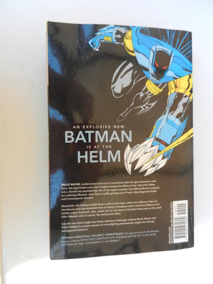 Tebeos: BATMAN KNIGHTFALL - VOLUMEN TWO - KNIGHTQUEST - DC COMICS 2012 - VERSI&Oacute;N EN INGL&Eacute;S. - Foto 2