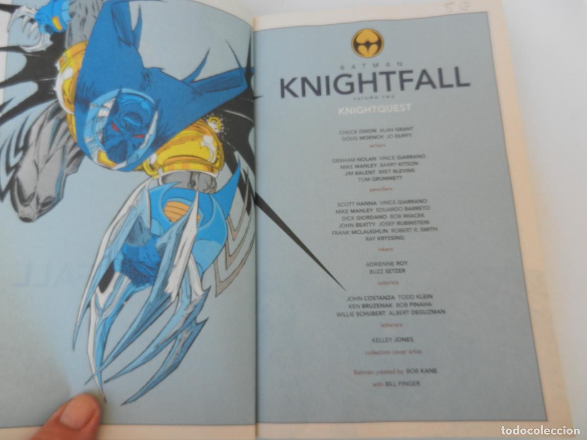 Tebeos: BATMAN KNIGHTFALL - VOLUMEN TWO - KNIGHTQUEST - DC COMICS 2012 - VERSI&Oacute;N EN INGL&Eacute;S. - Foto 5