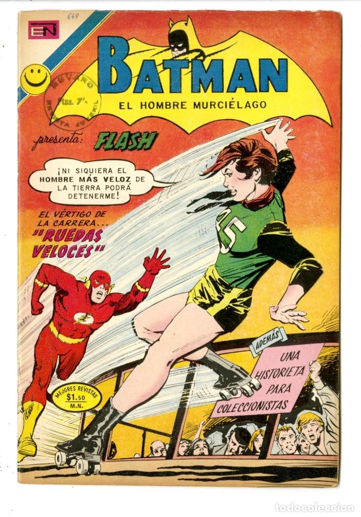 Tebeos: Batman - Flash n.649 - Novaro (B31) - Foto 1