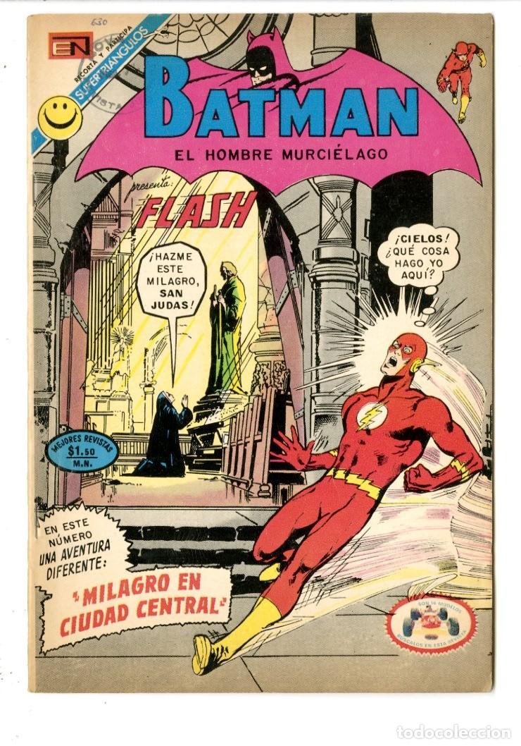 Tebeos: Batman - Flash n.630 - Novaro (B31) - Foto 1