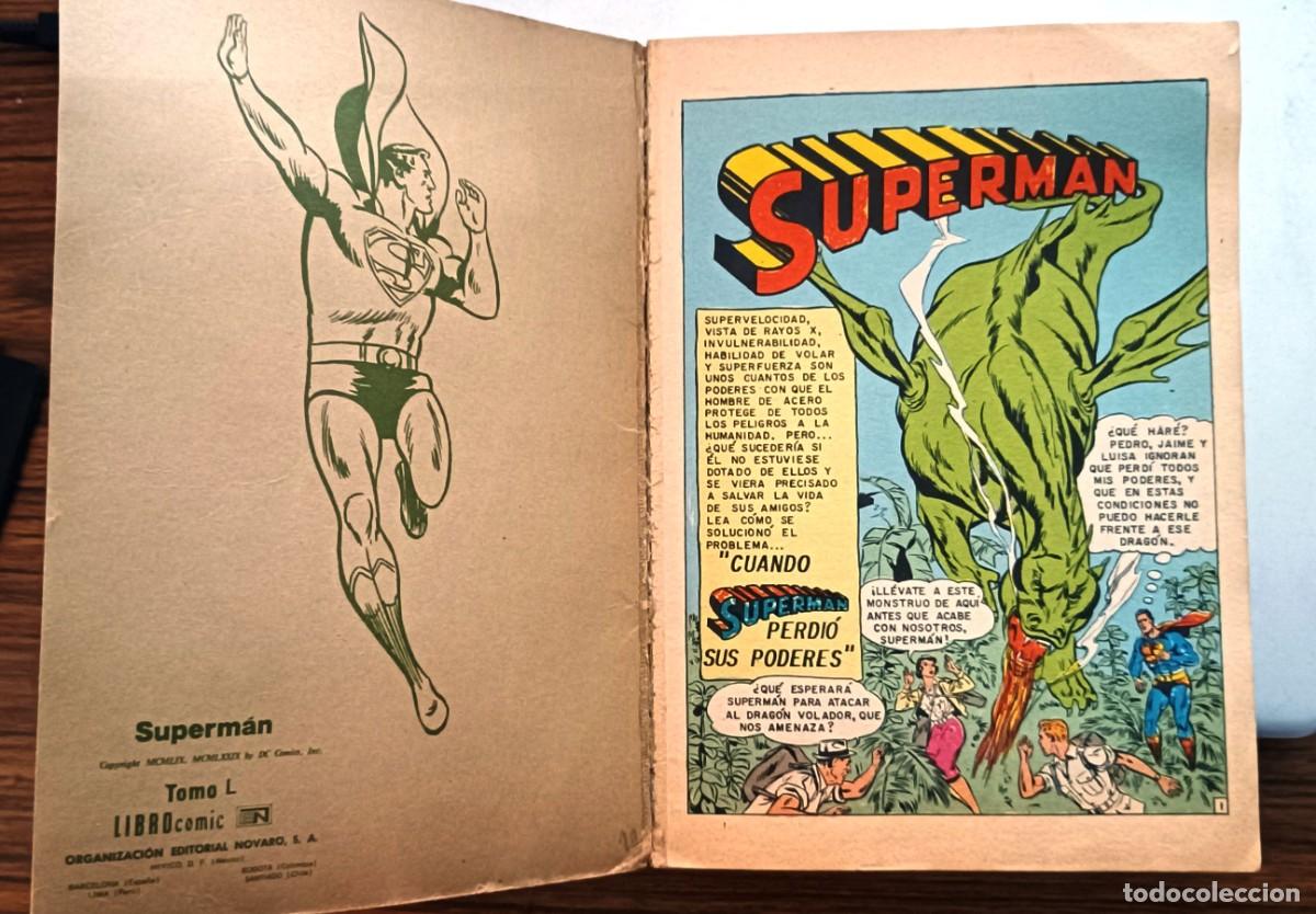 Tebeos: SUPERMAN LIBRO COMIC TOMO L 1979. ED. NOVARO - Foto 4