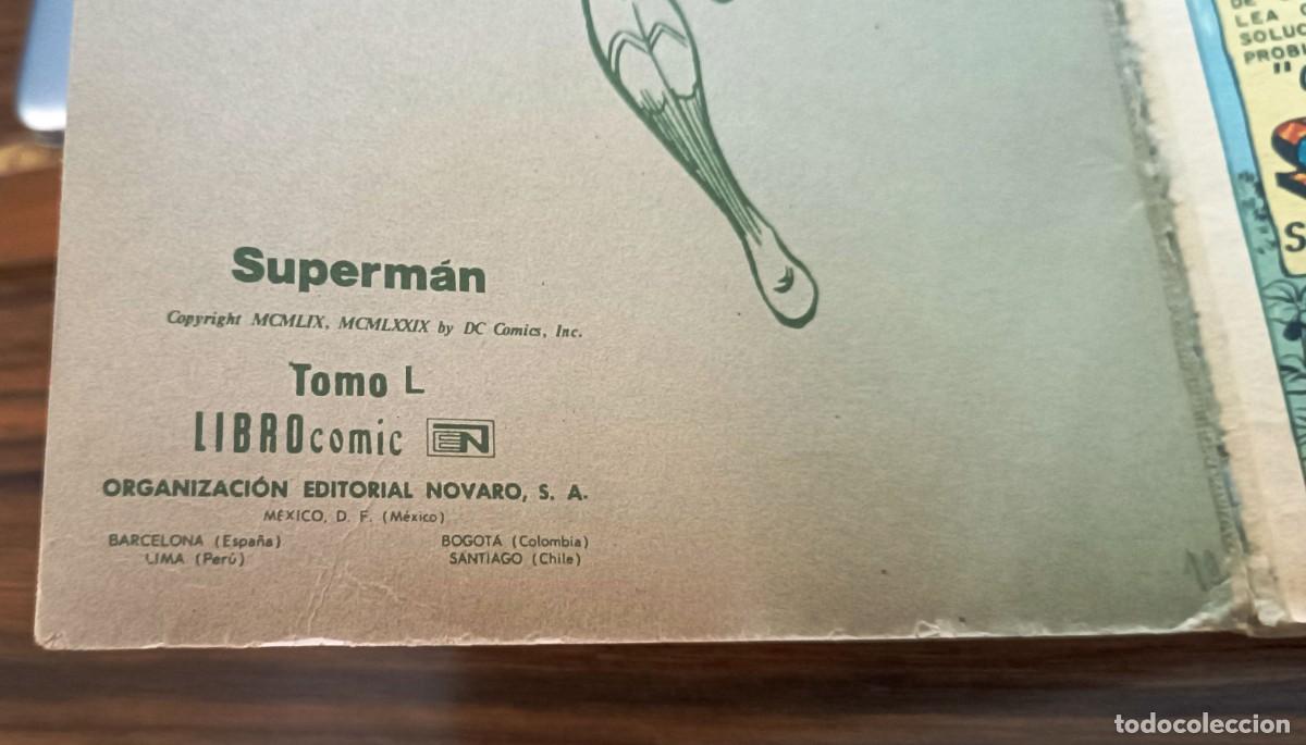 Tebeos: SUPERMAN LIBRO COMIC TOMO L 1979. ED. NOVARO - Foto 7