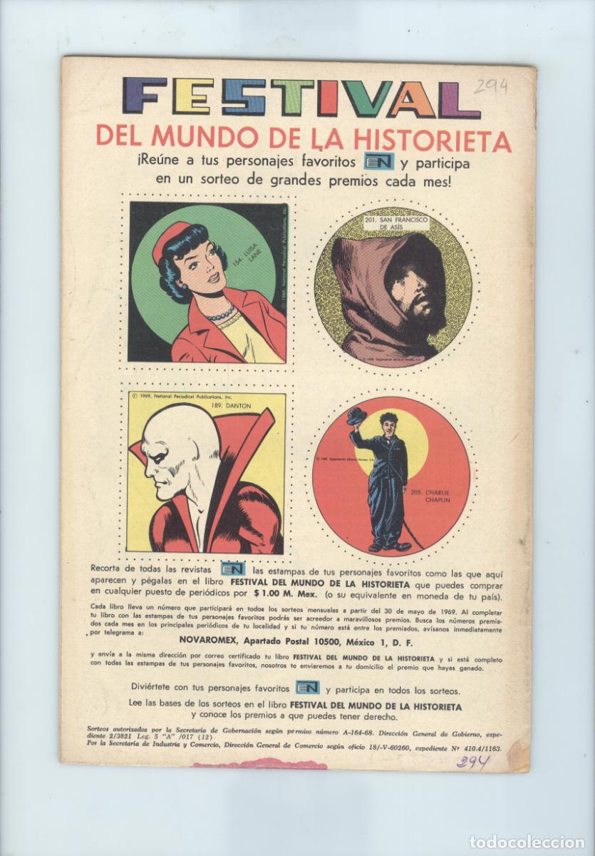 Tebeos: Novaro. Vidas ejemplares. 294 - Foto 2