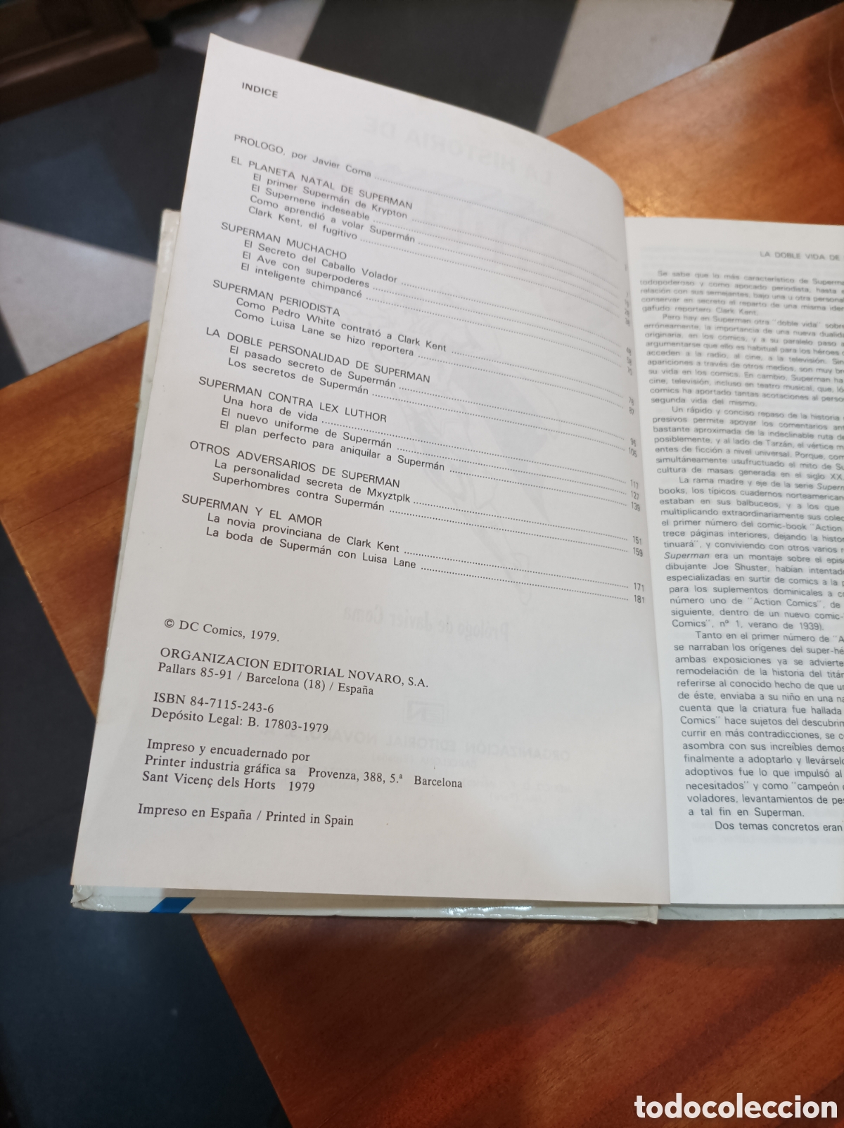 Tebeos: LA HISTORIA DE SUPERMAN . EDICI&Oacute;N 1979 - Foto 3