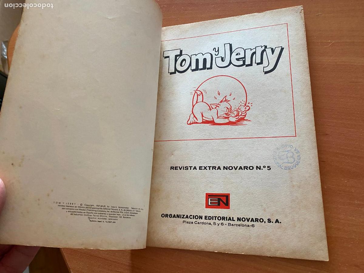 Tebeos: TOM Y JERRY EXTRA N&ordm; 5 (NOVARO) (COB248) - Foto 4