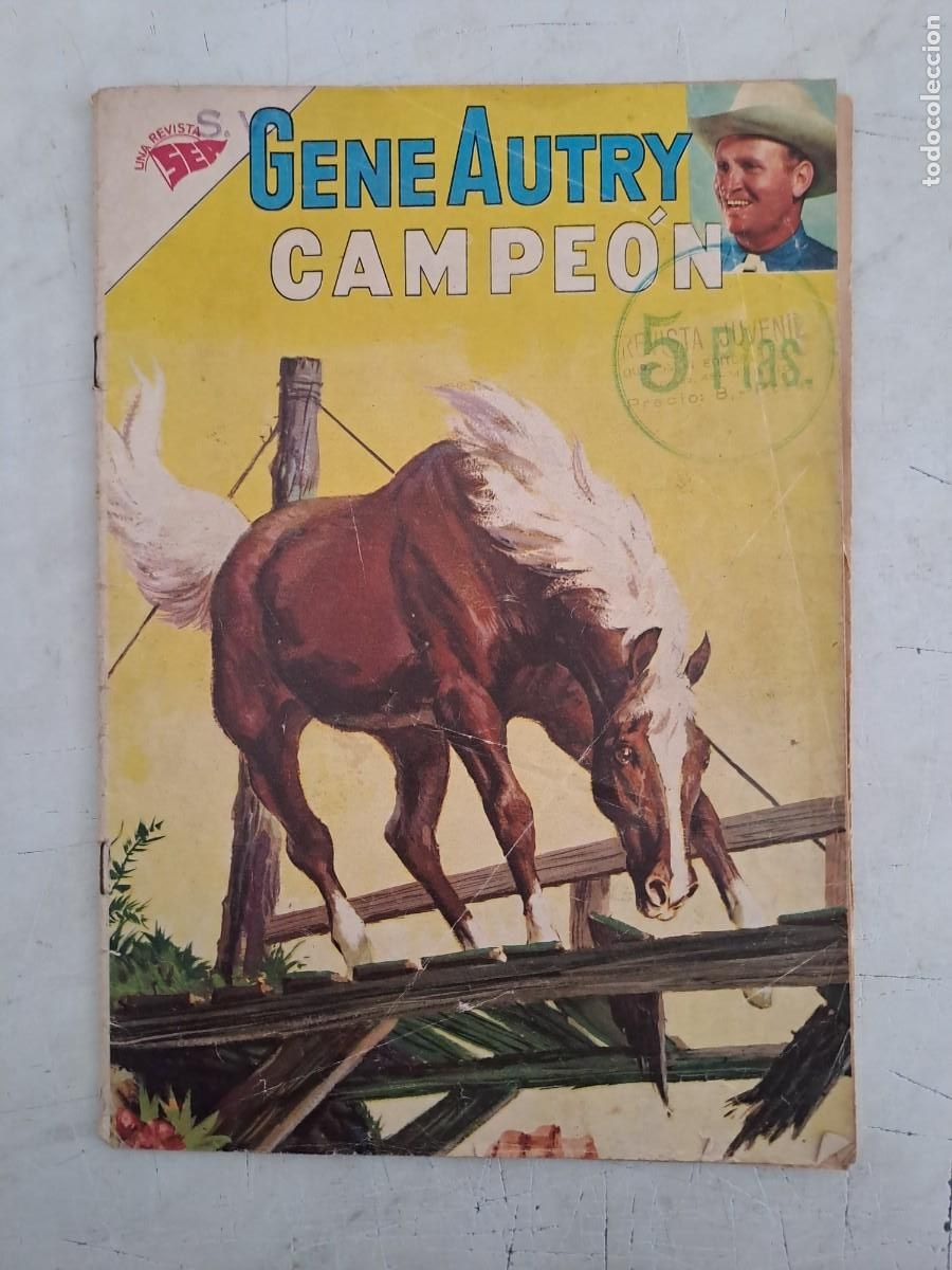 Tebeos: Gene Autry 84, Novaro en buen estado - Foto 1