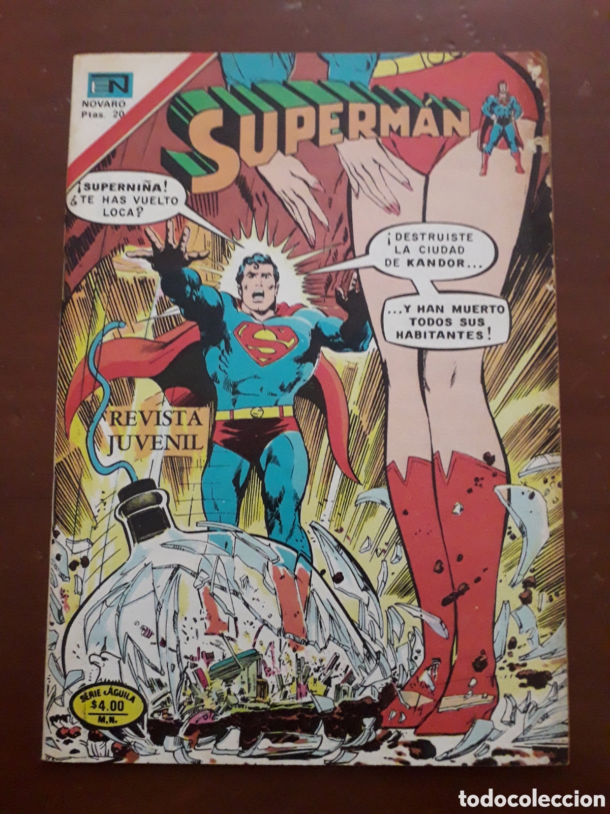 Tebeos: SUPERMAN NOVARO N&Uacute;MERO 1158 - Foto 1