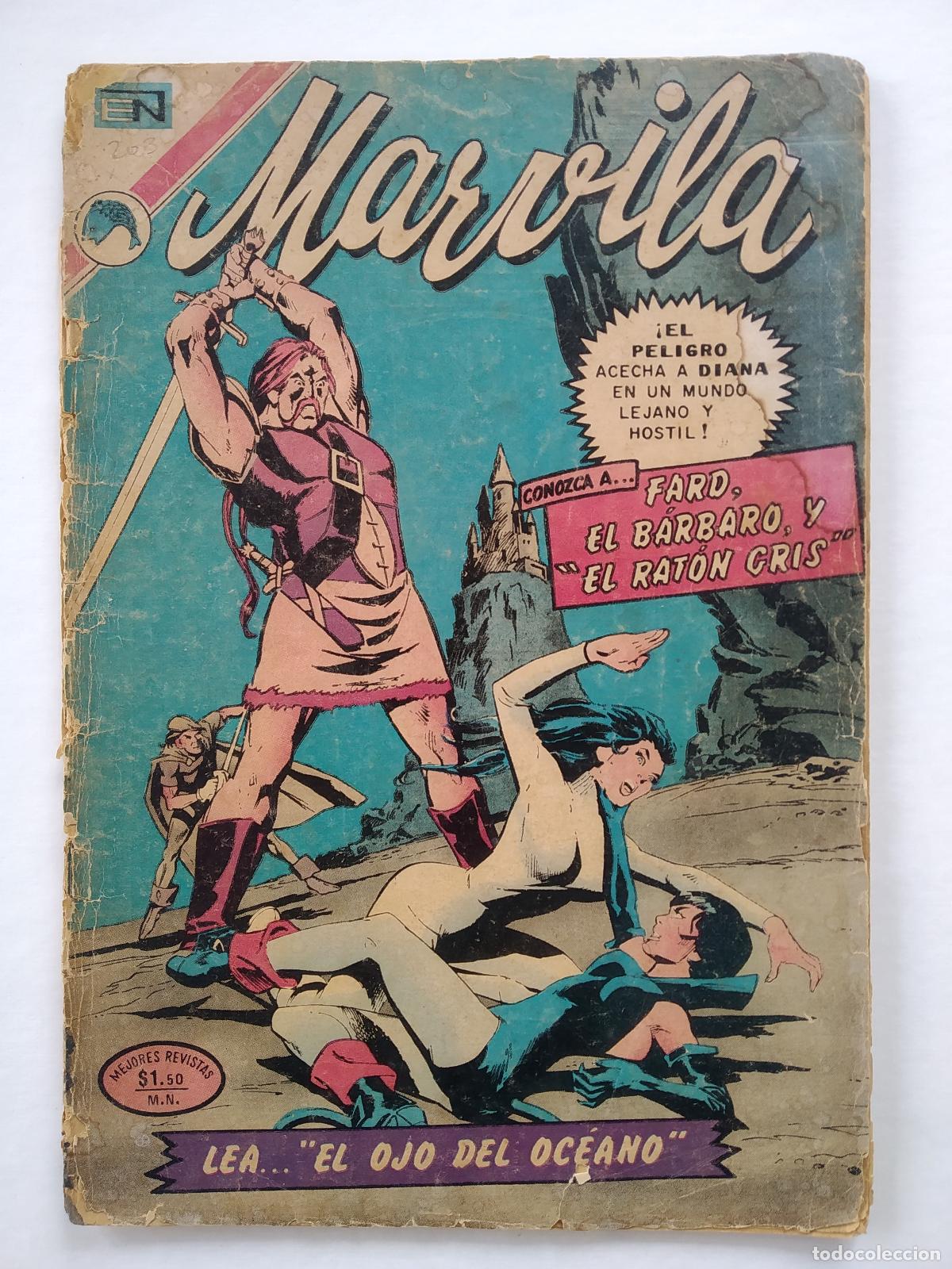 Tebeos: Marvila 203 (1973) - Ed. Novaro - M&eacute;xico - Foto 1
