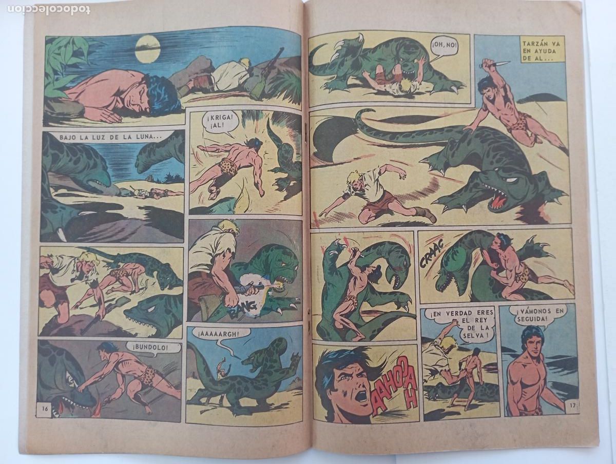 Tebeos: TARZAN DE LOS MONOS N&ordm; 386 - NOVARO - Foto 4