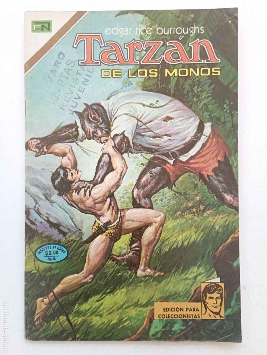 Tebeos: TARZAN DE LOS MONOS N&ordm; 386 - NOVARO - Foto 1