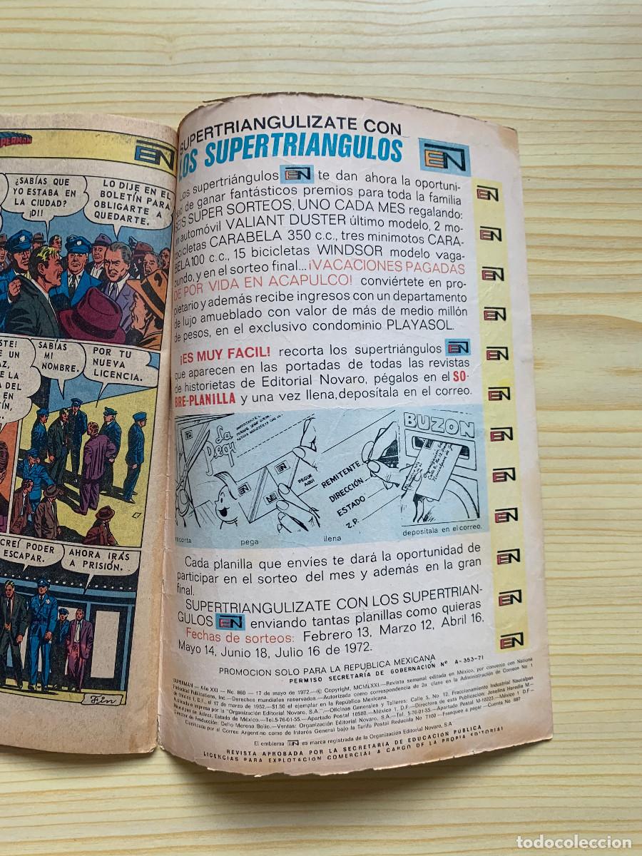 Tebeos: Superman n&ordm; 860 - Novaro - Foto 5