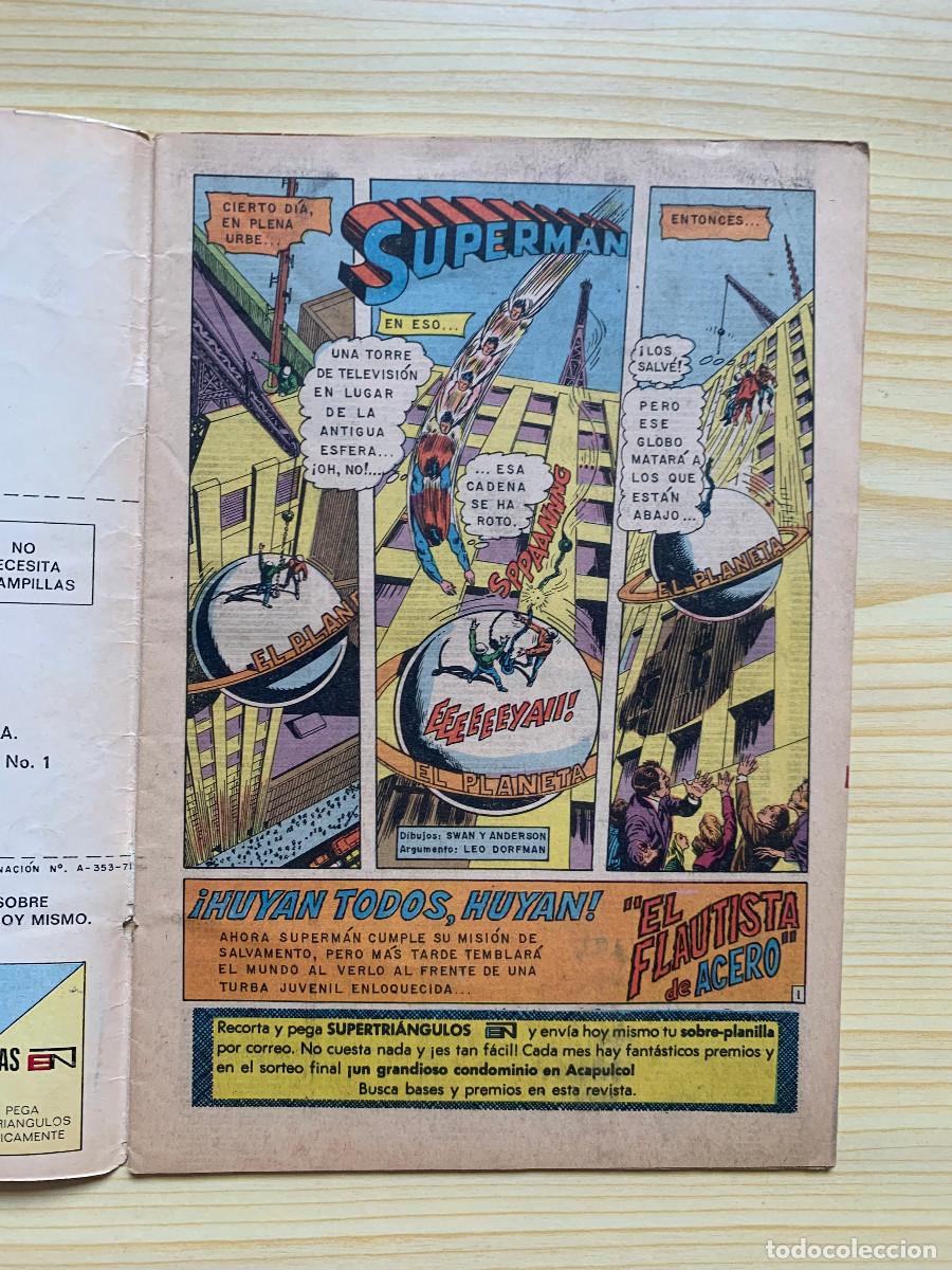 Tebeos: Superman n&ordm; 864 - Novaro - Foto 3