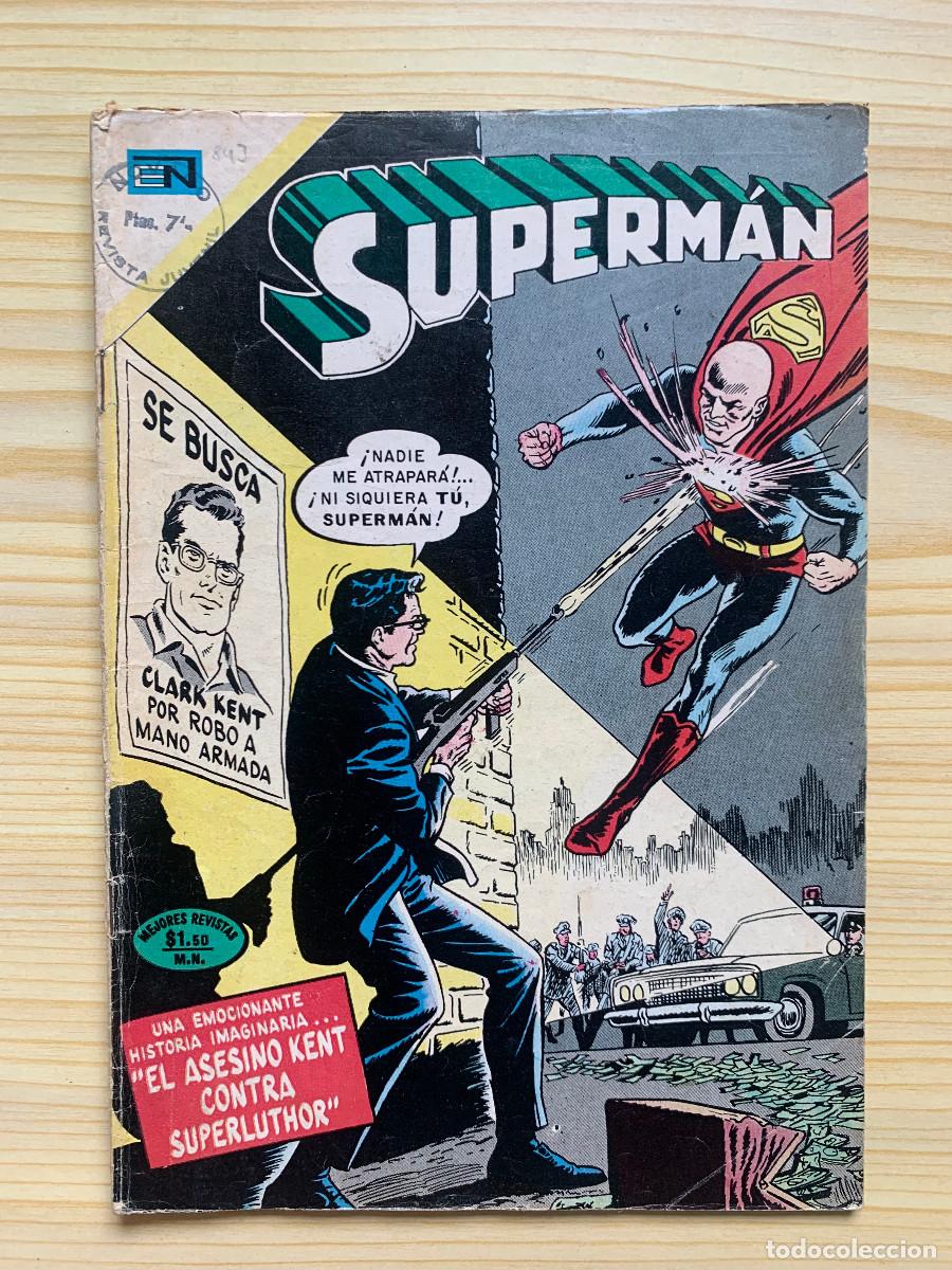 Tebeos: Superman n&ordm; 843 - Buen Estado - Foto 1