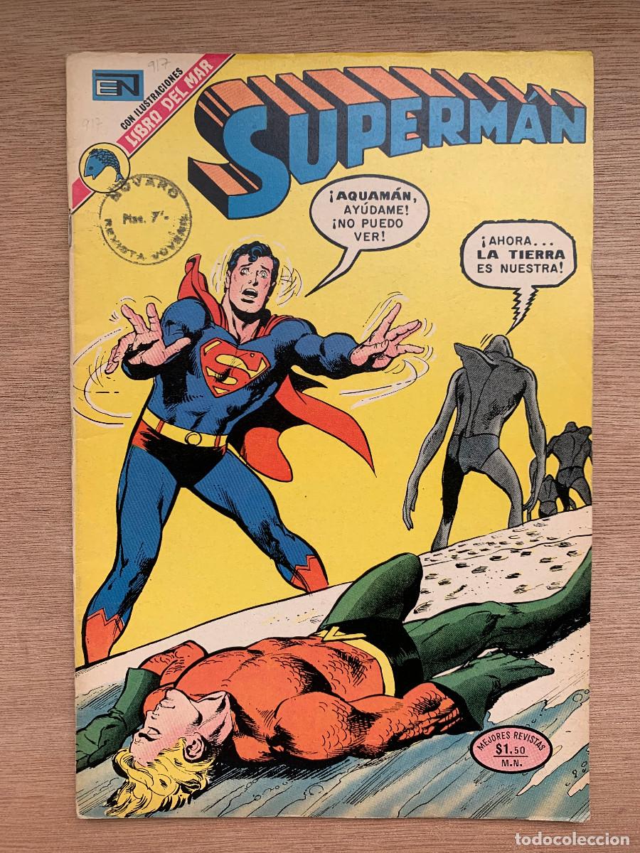 Tebeos: Superman n&ordm; 917 - Novaro - Excelente Estado - Foto 1
