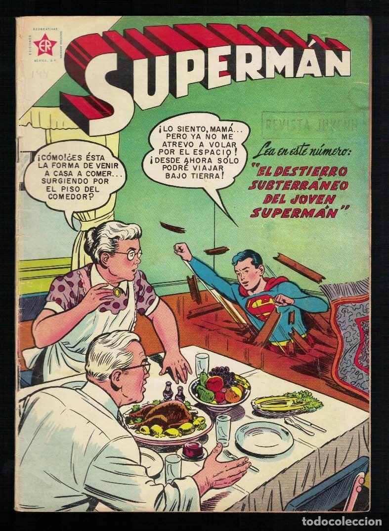 Tebeos: SUPERMAN 144, editorial NOVARO 1958 - Foto 1