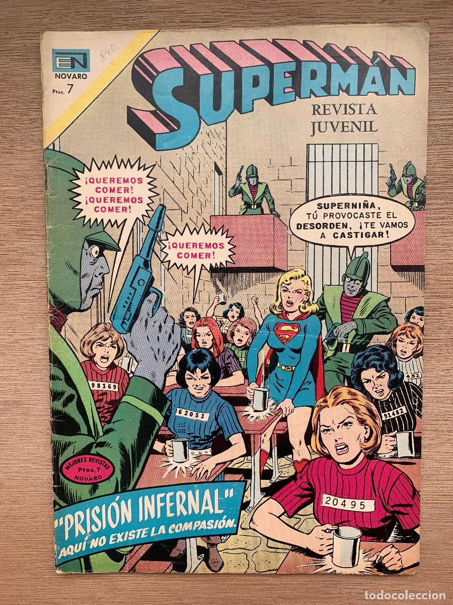 Tebeos: Superman n&ordm; 840: Prisi&oacute;n Infernal - Excelente Estado - Foto 1