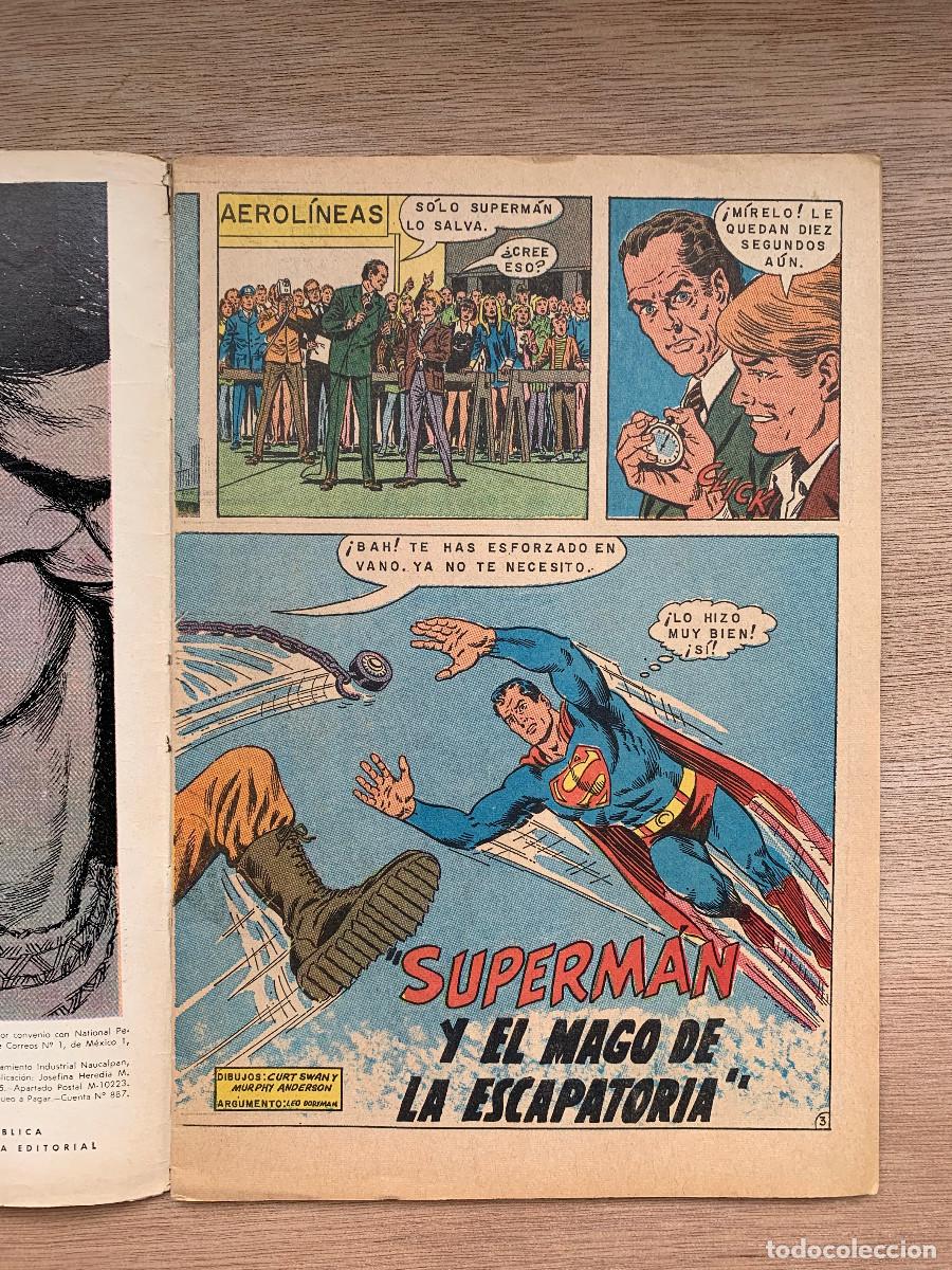 Tebeos: Superman n&ordm; 842 - Buen Estado - Foto 3