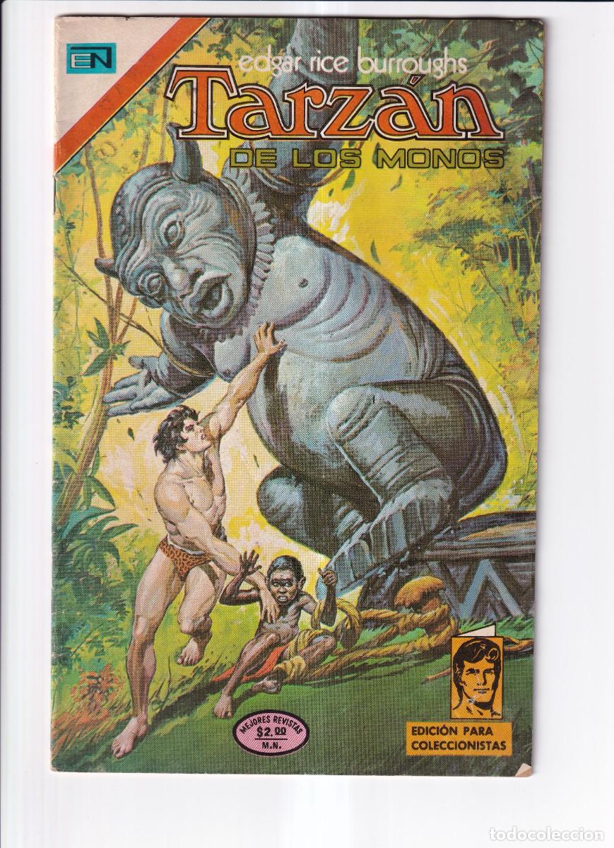 Tebeos: TARZAN DE LOS MONOS : NUMERO 394, EN PODER DE LOS CANIBALES, FEHA 18-04-1974 - Foto 1