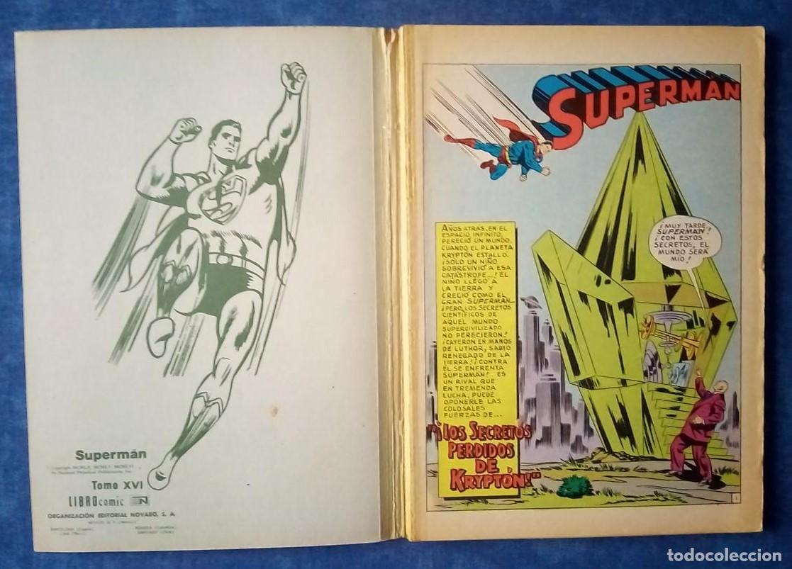 Tebeos: Superman libroc&oacute;mic Novaro XVI - Foto 2