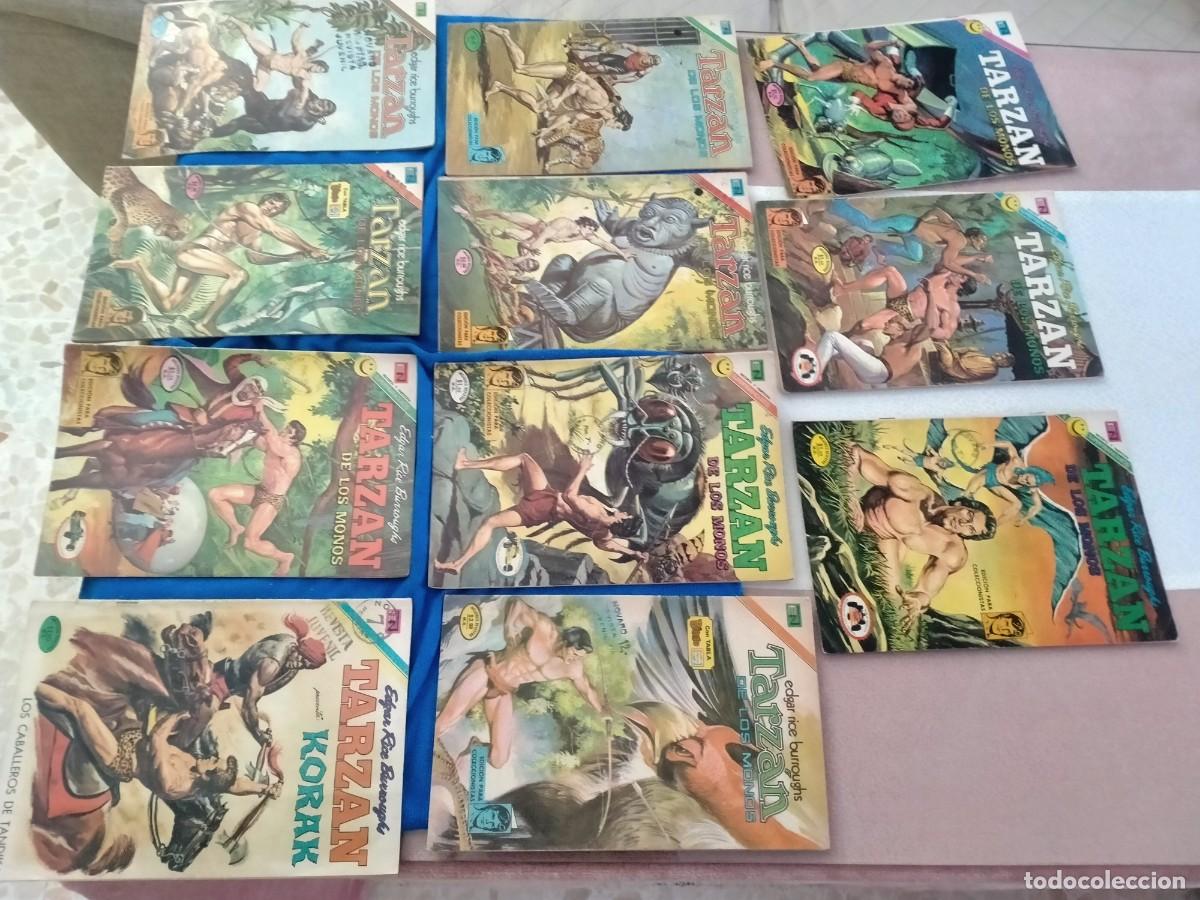 Tebeos: novaro comics de tarzan lote 11 numeros - Foto 1