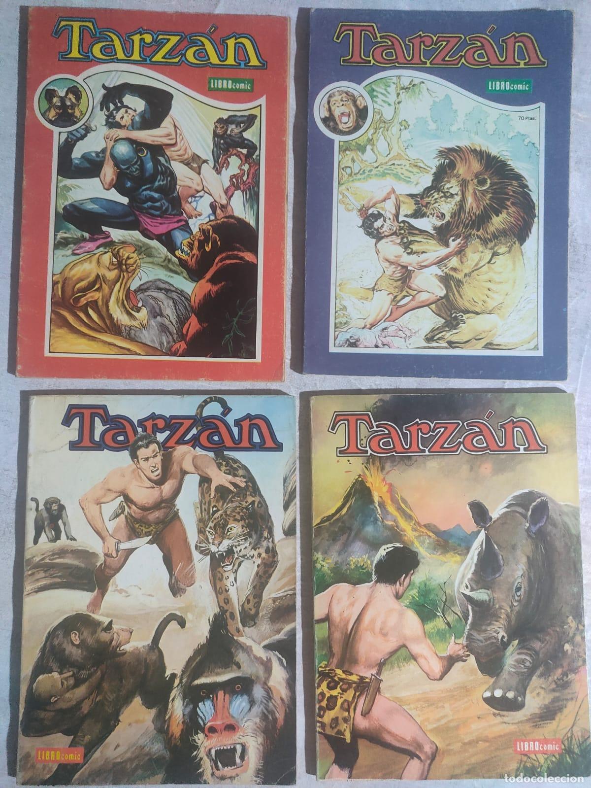 Tebeos: TARZAN LIBRO COMIC NOVARO NUMEROS 6,8,29,36 - Foto 1