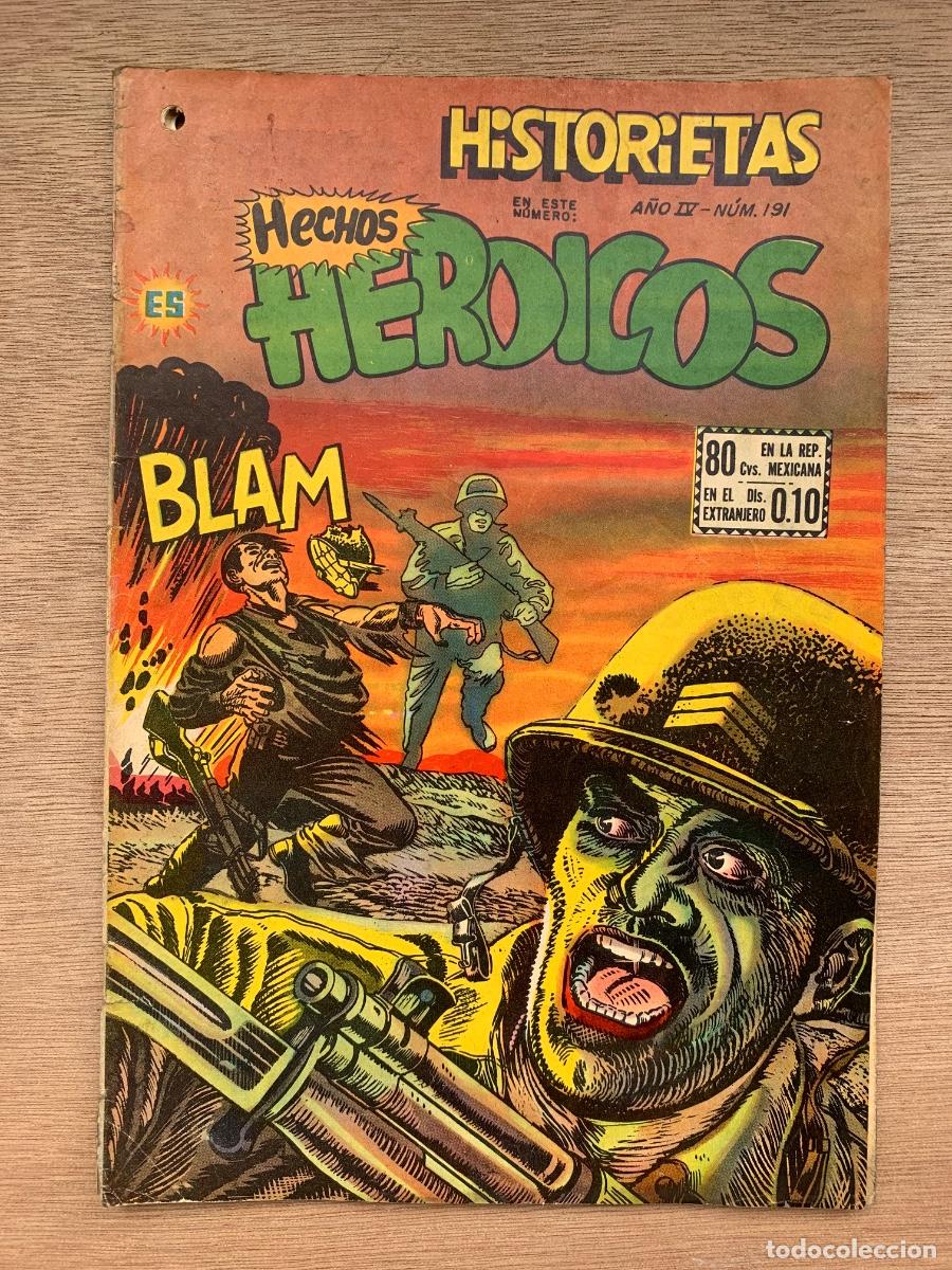 Tebeos: Hechos Heroicos n&ordm; 191 - Editora Sol - Foto 1