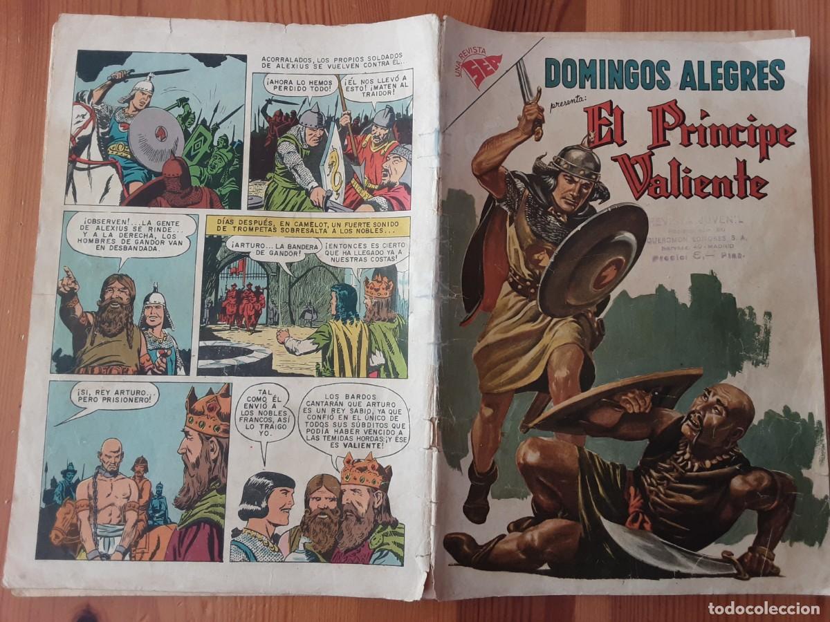Tebeos: DOMINGOS ALEGRES EL PRINCIPE VALIENTE N&Uacute;MERO 195, EDITORIAL NOVARO - Foto 1