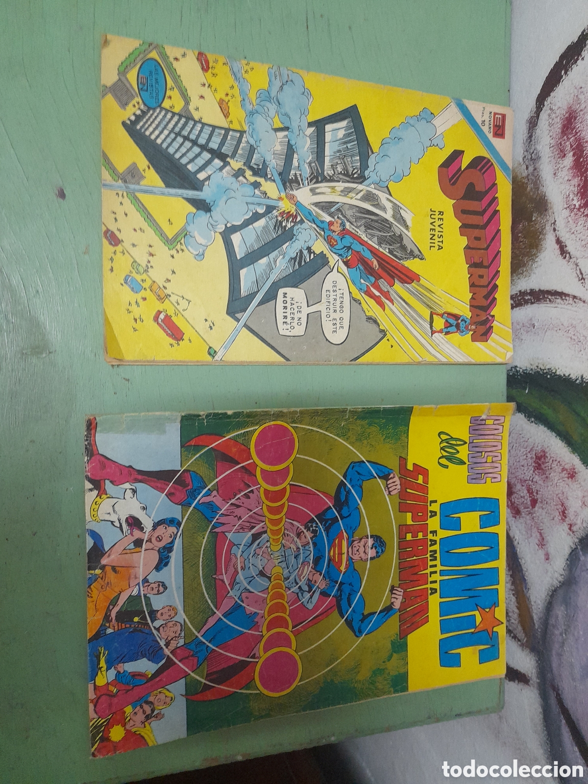 Tebeos: 2 c&ograve;mics Colosos del c&oacute;mic n&uacute;mero 1, y s&uacute;perman n&uacute;mero 996 - Foto 1