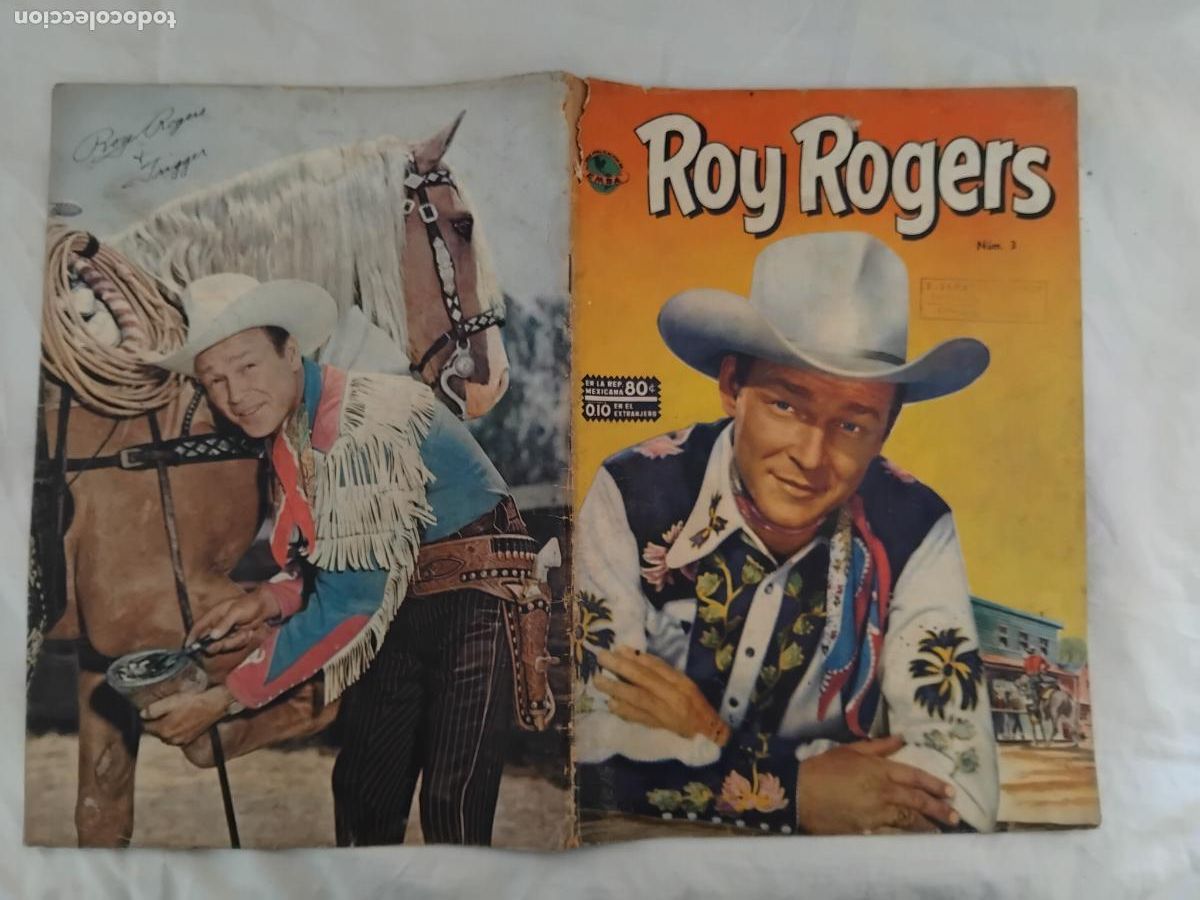 Tebeos: ROY ROGERS N&ordm; 3. NOVARO 1952. - Foto 1