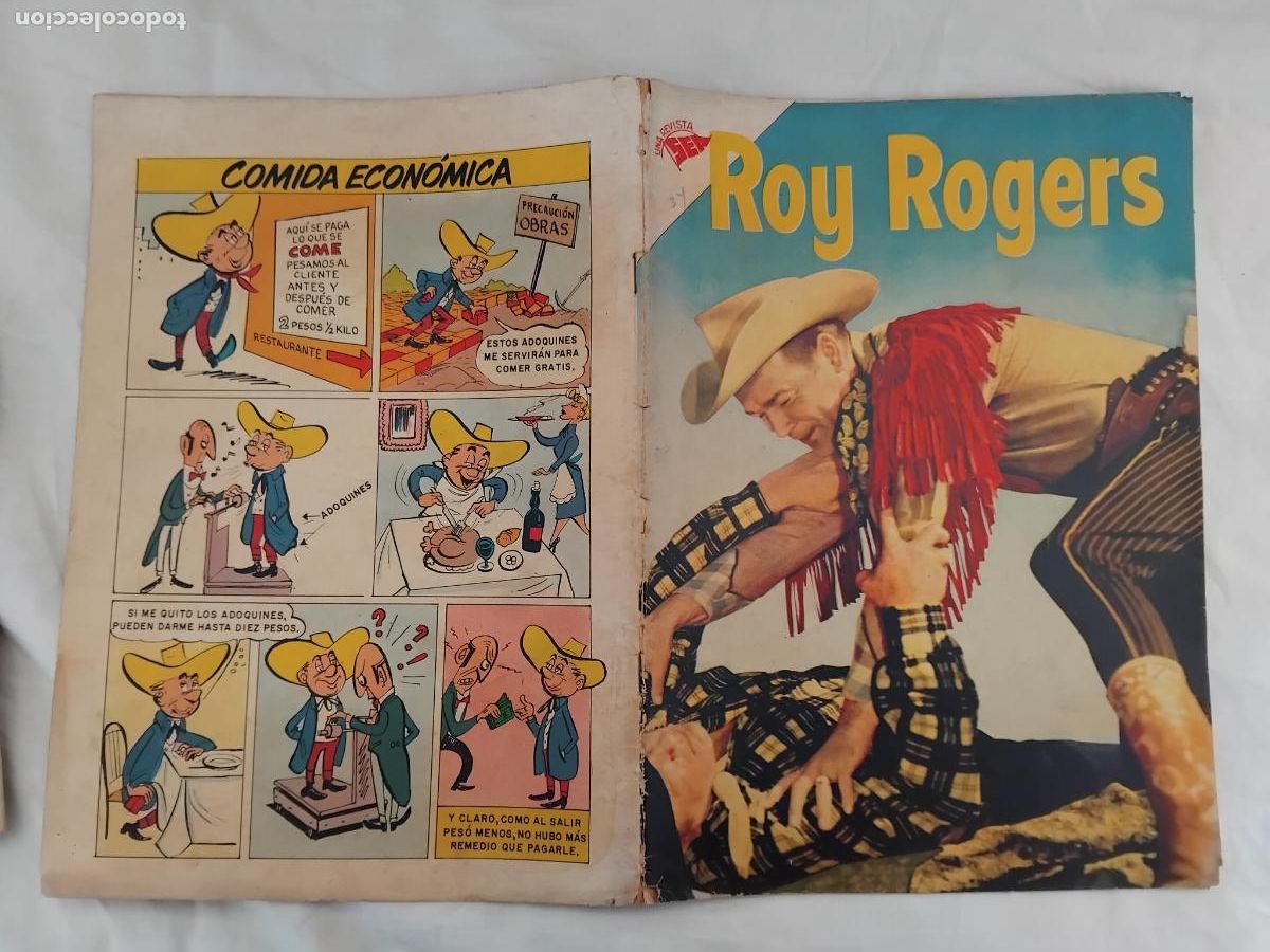 Tebeos: ROY ROGERS N&ordm; 34. NOVARO 1955. - Foto 1