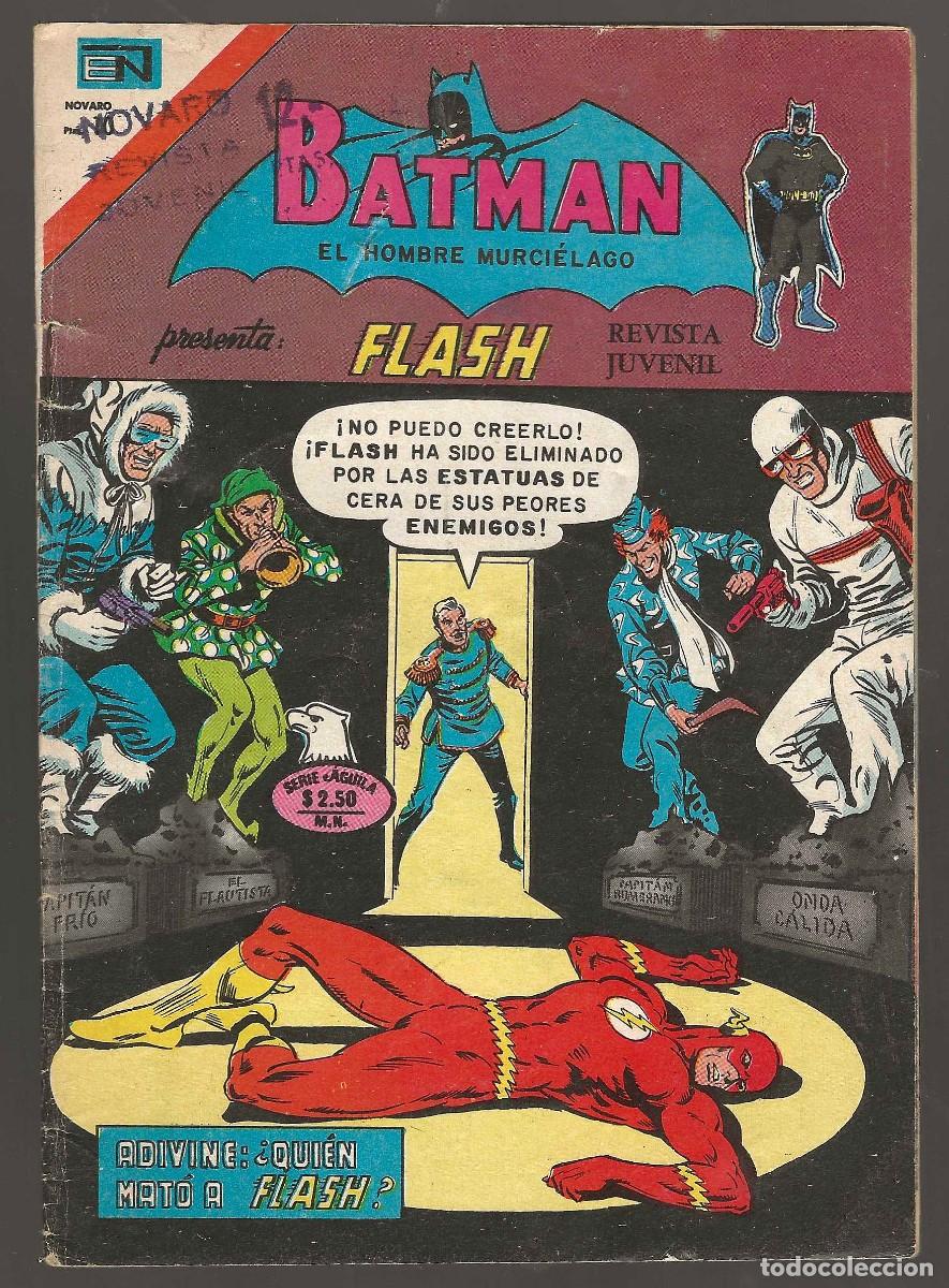 Tebeos: NOVARO -- BATMAN N&ordm; 809 -- PRESENTA FLASH - Foto 1