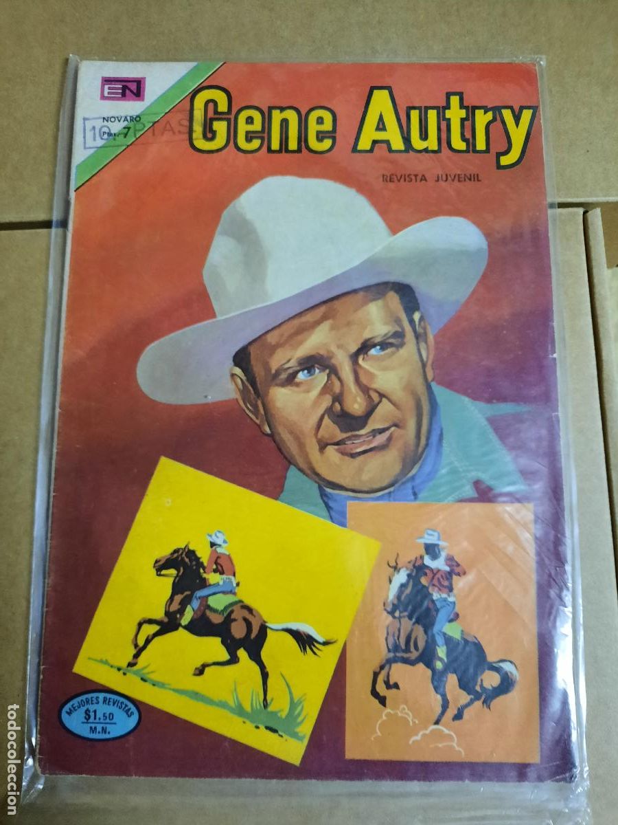 Tebeos: GENE AUTRY N&ordm; 7 - ED. NOVARO - Foto 1
