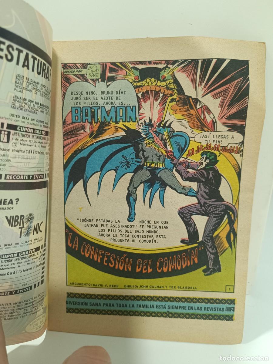 Tebeos: BATMAN NUMERO 965 NOVARO BUEN ESTADO - Foto 3