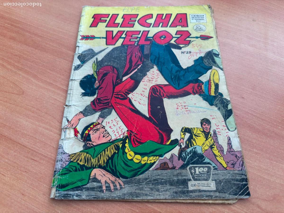 Tebeos: FLECHA VELOZ N&ordm; 29 (PRENSA) (COB240) - Foto 1