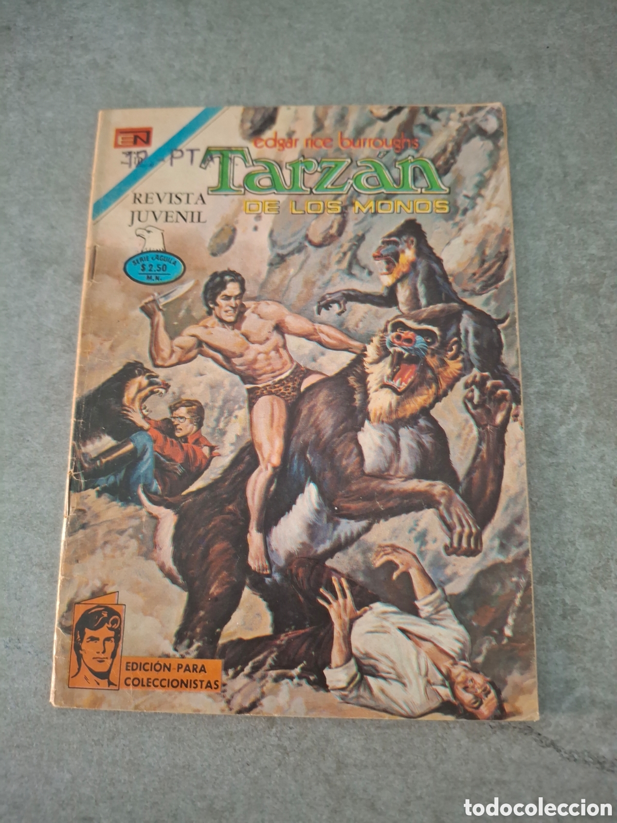 Tebeos: C&oacute;mic Tarzan de los monos, revista - Foto 1