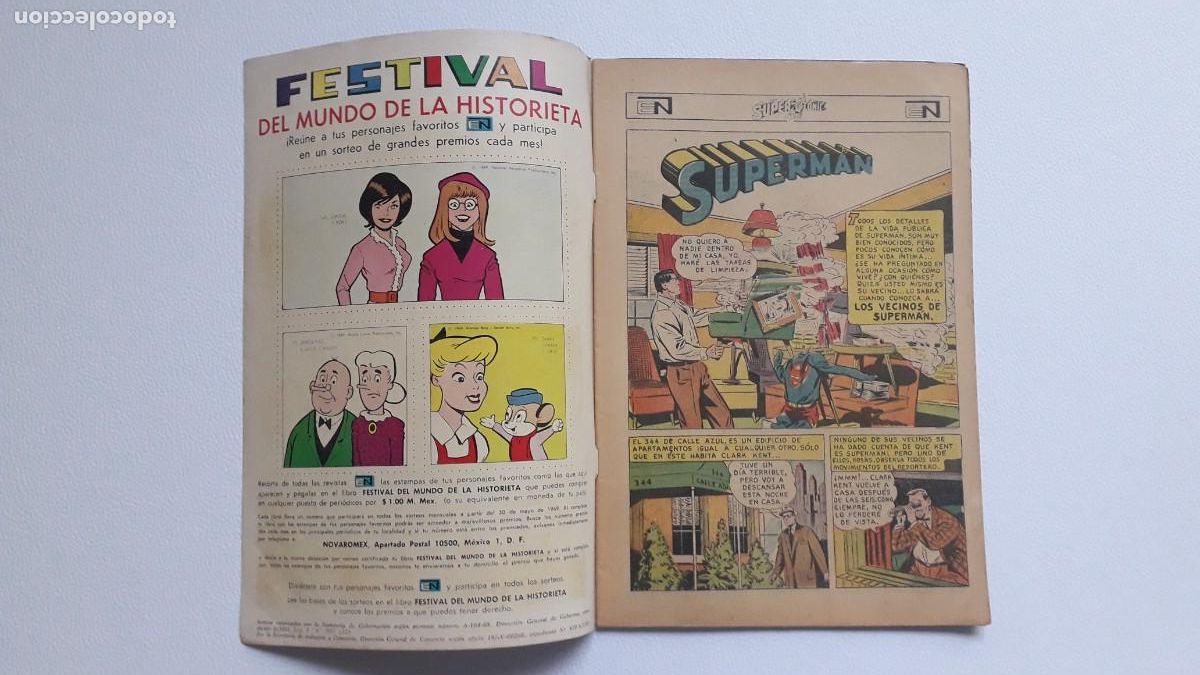 Tebeos: Supercomic n&ordm; 27 (1969) - original editorial Novaro - Foto 2